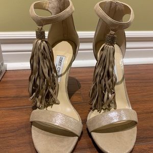 Brand New Jimmy Choo high heel with crystal